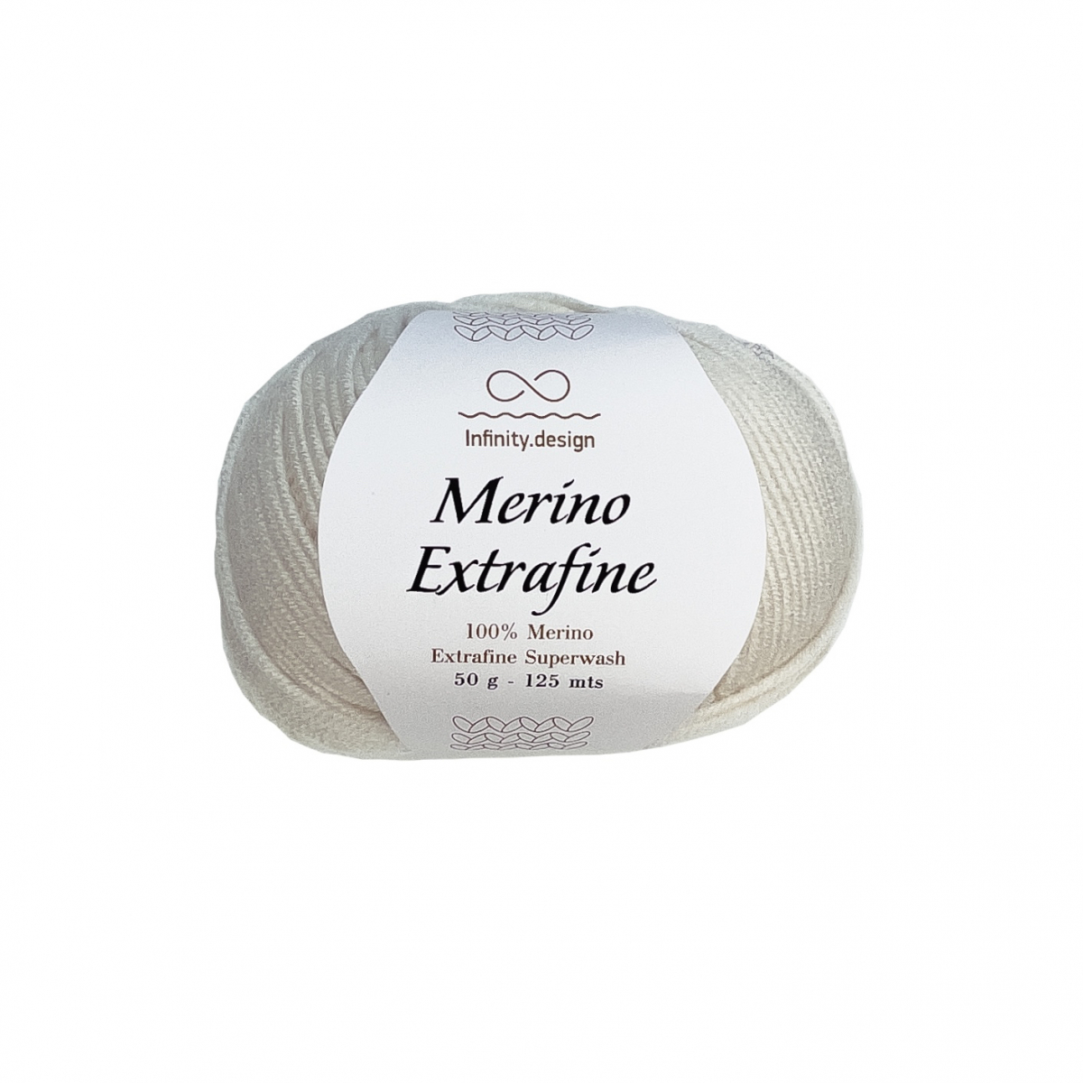 1001 Merino extrafine, цвет 1001 (белый) — изображение 1