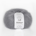 Silk mohair, светло-серый, цвет 1032