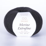 Merino extrafine, цвет 1099 (черный)