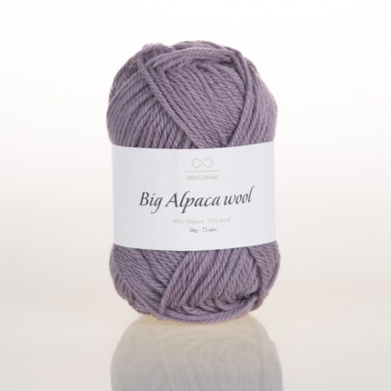 Big Alpaca wool, сиреневый (цвет 5042)