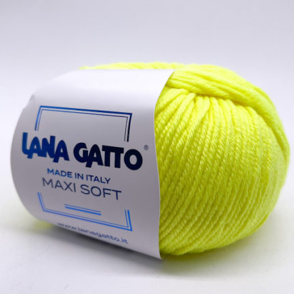 Maxi soft цвет 1787 (желтый неон)