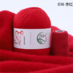 Кашемир Aurum Cashmere, цвет 036 (красный)