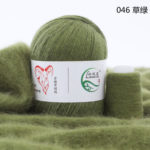 Кашемир Aurum Cashmere, цвет 046 (светло-зеленый)