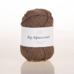 Big Alpaca wool, коричневый (цвет 3161)