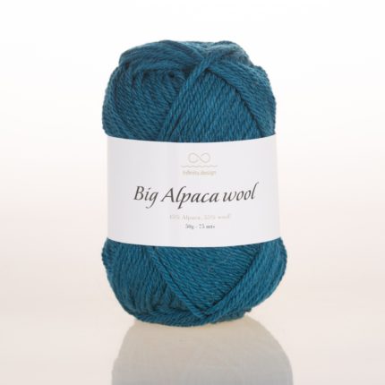 Big Alpaca wool, петроль (цвет 6554)