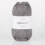 Alpaca wool, темно-серый (цвет 1053)