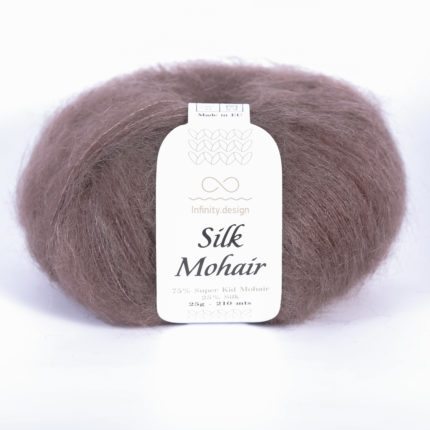 Silk mohair, tobacco, цвет 3082