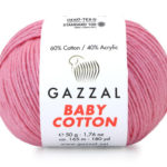 Baby Cotton цвет 3468 (розовый)