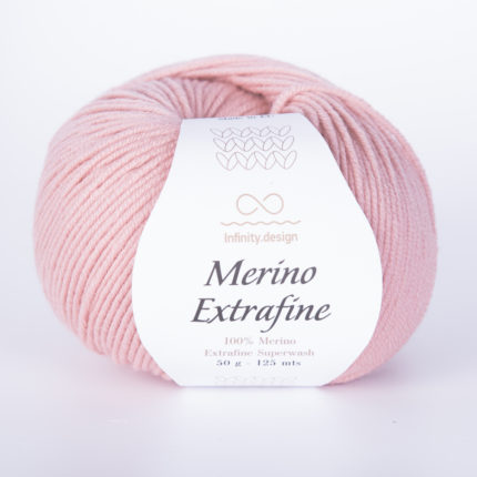 Merino extrafine, цвет 4032 (пудрово-розовый)