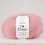Silk mohair, пыльно-розовый, цвет 4042