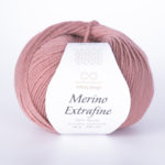 Merino extrafine, цвет 4042 (пыльно-розовый)