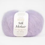 Silk mohair, лиловый, цвет 5031