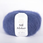 Silk mohair, синий, цвет 5575