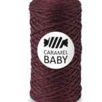 Шнур Caramel BABY цвет Бургунди
