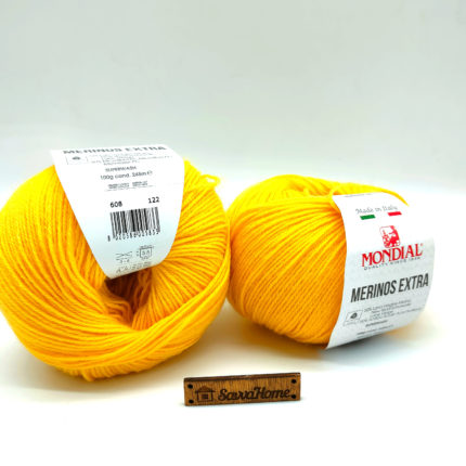 Merinos Extra, цвет 608 (желтый)