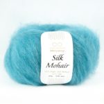 Silk mohair, петроль, цвет 6553
