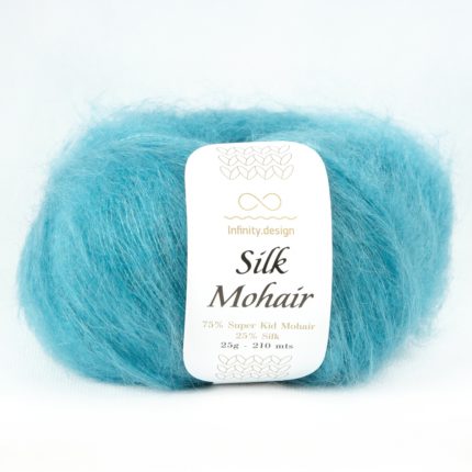 Silk mohair, петроль, цвет 6553