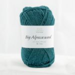 Big Alpaca wool, темный петроль (цвет 6765)