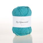 Big Alpaca wool, морской зеленый (цвет 7024)