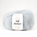 Silk mohair, светло-серый, цвет 7620