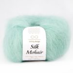 Silk mohair, мятный, цвет 7711