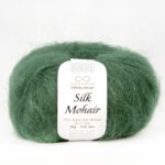 Silk mohair, зеленый, цвет 8264