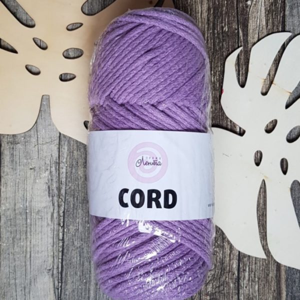 cordlenta_siren-600x600 Шнур для вязания Лента, 5 мм, сиреневый — изображение 1