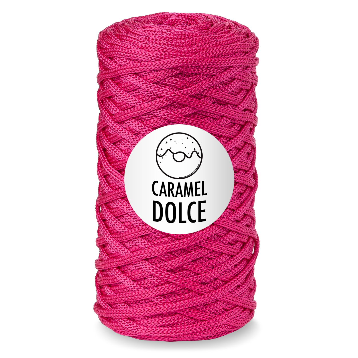 malina (1) Шнур Caramel Dolce цвет Малина — изображение 1