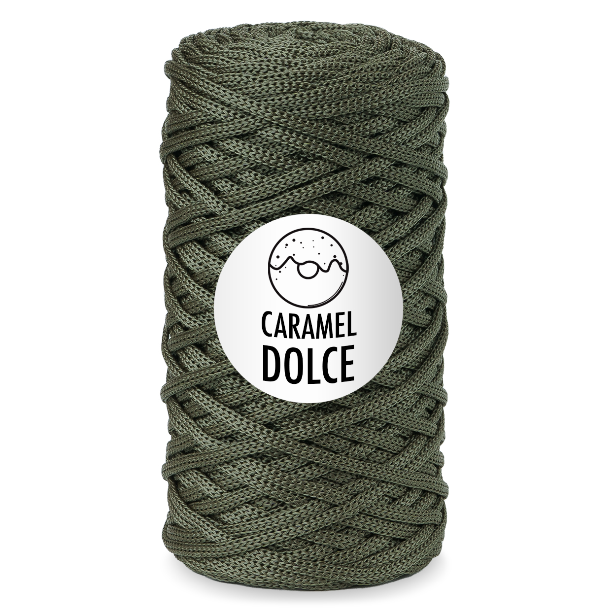 oliva Шнур Caramel Dolce цвет Олива — изображение 1