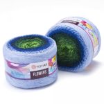 Flowers Yarn art цвет 306