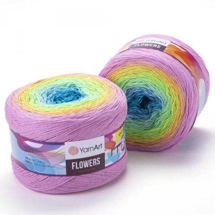 Flowers Yarn art цвет 312