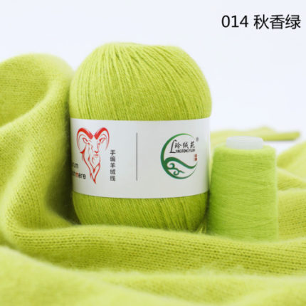 Кашемир Aurum Cashmere, цвет 014 (салатовый)