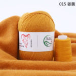 Кашемир Aurum Cashmere, цвет 015 (горчичный)