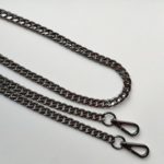 Цепь декоративная, 120 см, цвет: черный никель