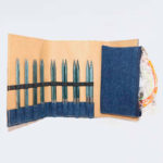 Набор съемных спиц "Denim Indigo Wood", длина 11,5см, KnitPro, 20643