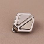 Замок для сумки 3,1х3,1 см, цвет сталь