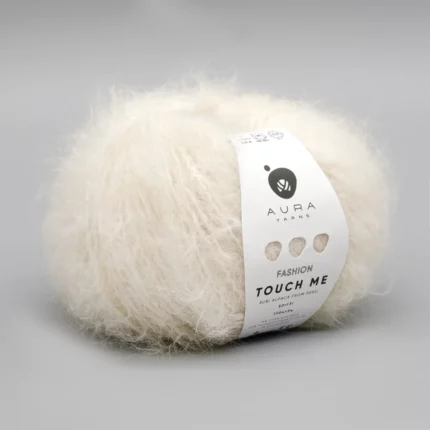 Пряжа TOUCH ME 07.001 cream
