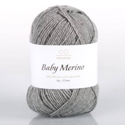 Baby Merino, серый (цвет 1042)