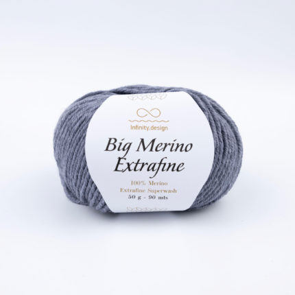 Big Merino extrafine, цвет 1042 (серый)