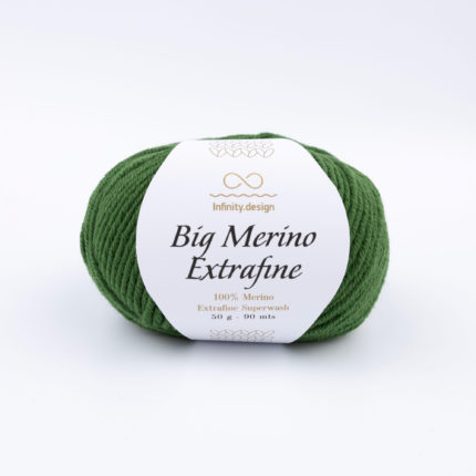 Big Merino extrafine, цвет 8254 (зеленый)