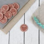 Набор нашивок "Hand made", 10 шт, цвет бежевый