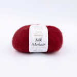 Silk mohair, винно-красный, цвет 4554