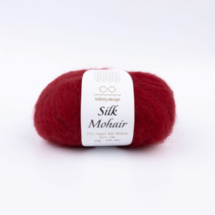 Silk mohair, винно-красный, цвет 4554