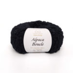 Alpaca Boucle, черный, цвет 1099