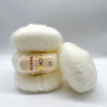 Mohair, белый, цвет 01