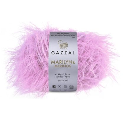 Marilyn & Merinos Gazzal, цвет 8255 (розовый)