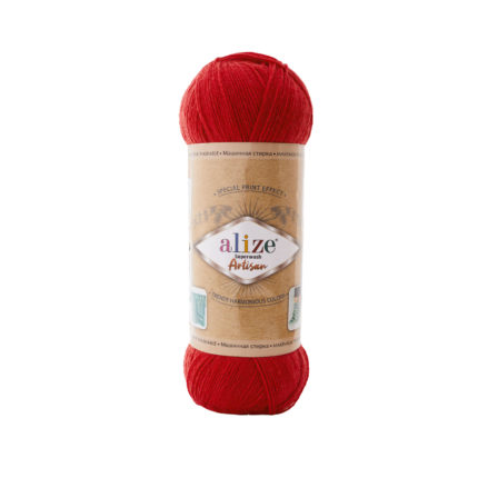 Superwash Artisan, цвет 56, красный